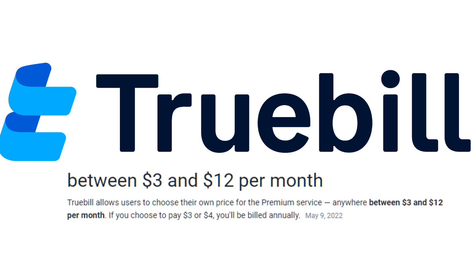 TrueBill Price